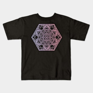 Mandala Gradient Kids T-Shirt